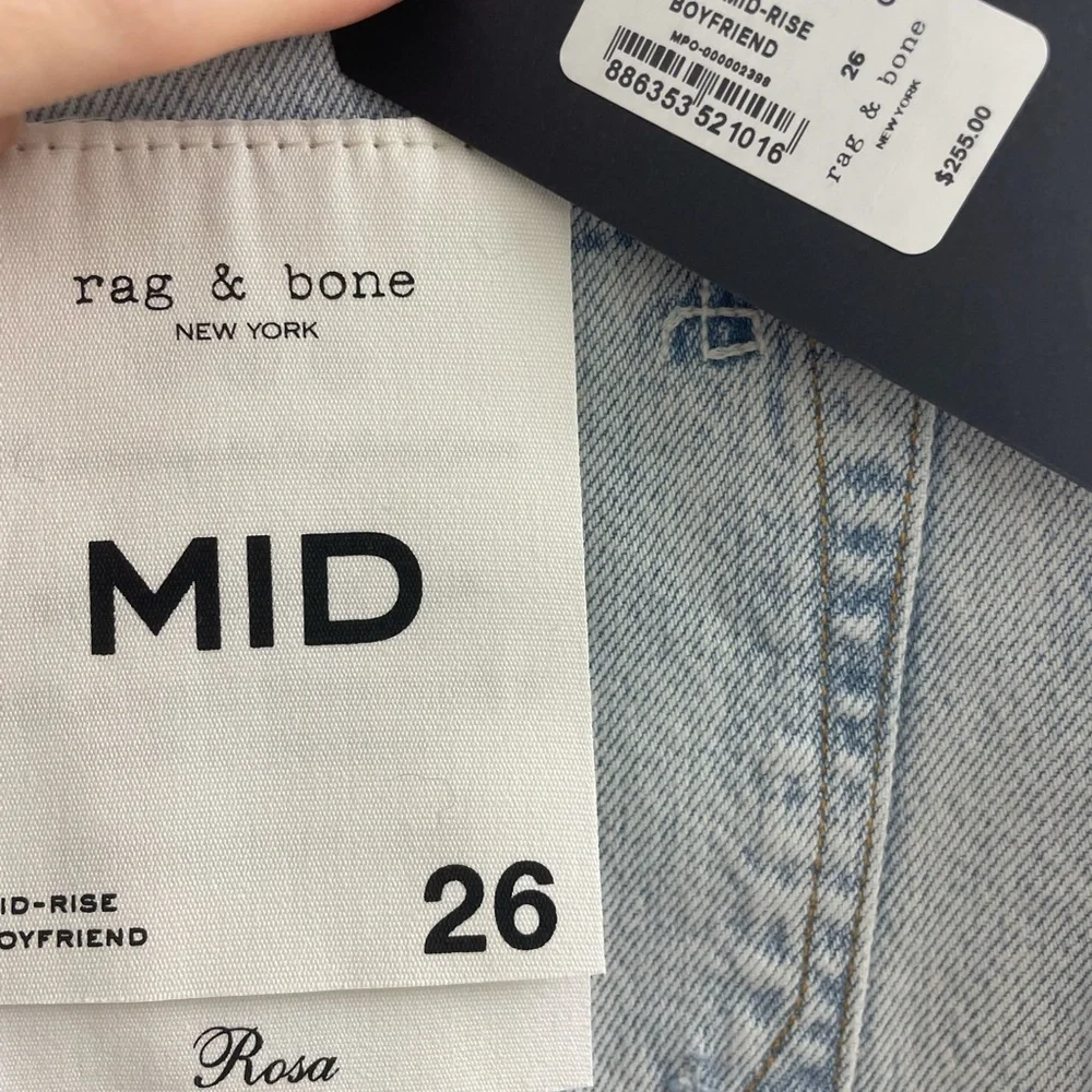 Rag & Bone Rosa Mid Rise- Rochelle- Size 26 - Picture 2 of 6